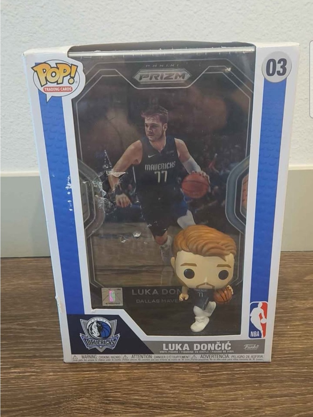 Luka Doncic/ Dallas Mavericks Funko Pop Display/#03/ new/ original packed.